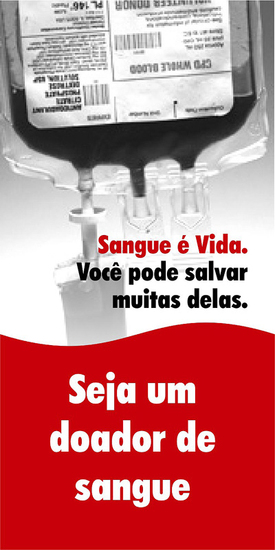 Doe Sangue! Salve Vidas! Campanha do Hemonúcleo de Cruzeiro do Sul